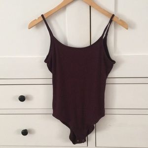AE Scoop Back Ribbed Bodysuit